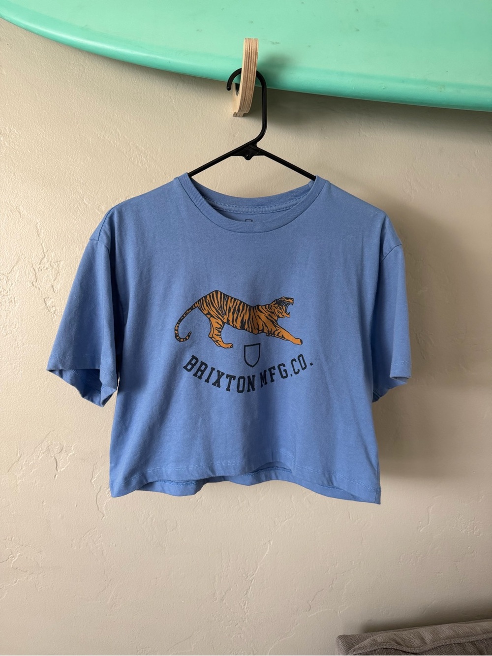 Brixton Light Blue Standard Tee - Small